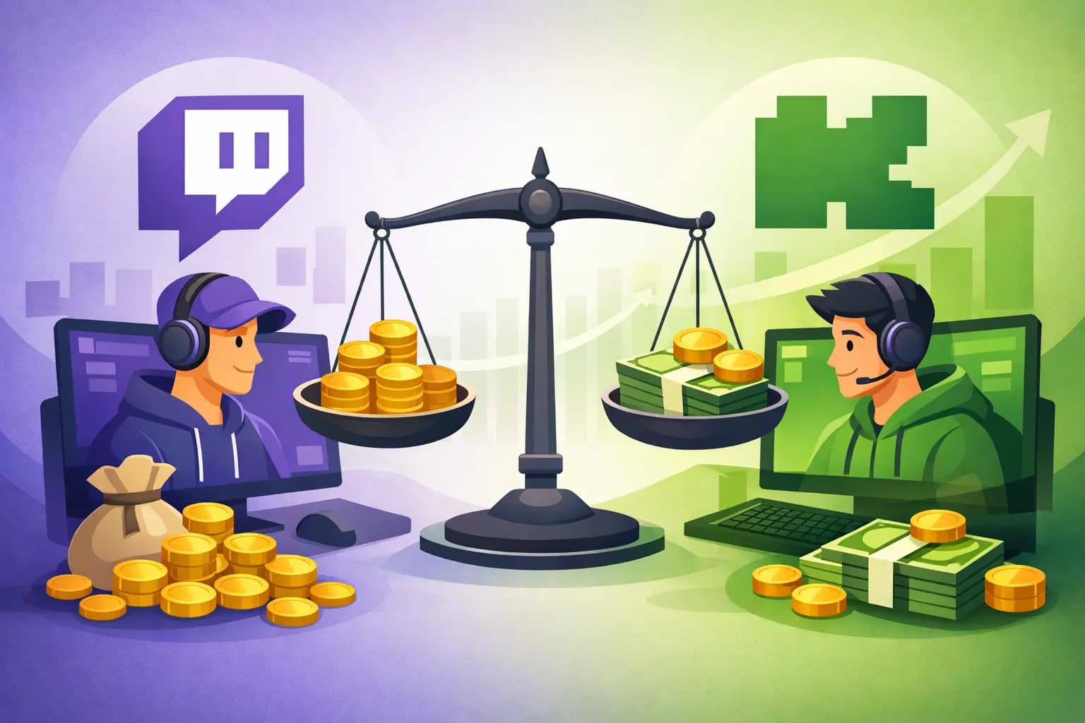 Twitch Versus Kick Monetization: Which Pays More?