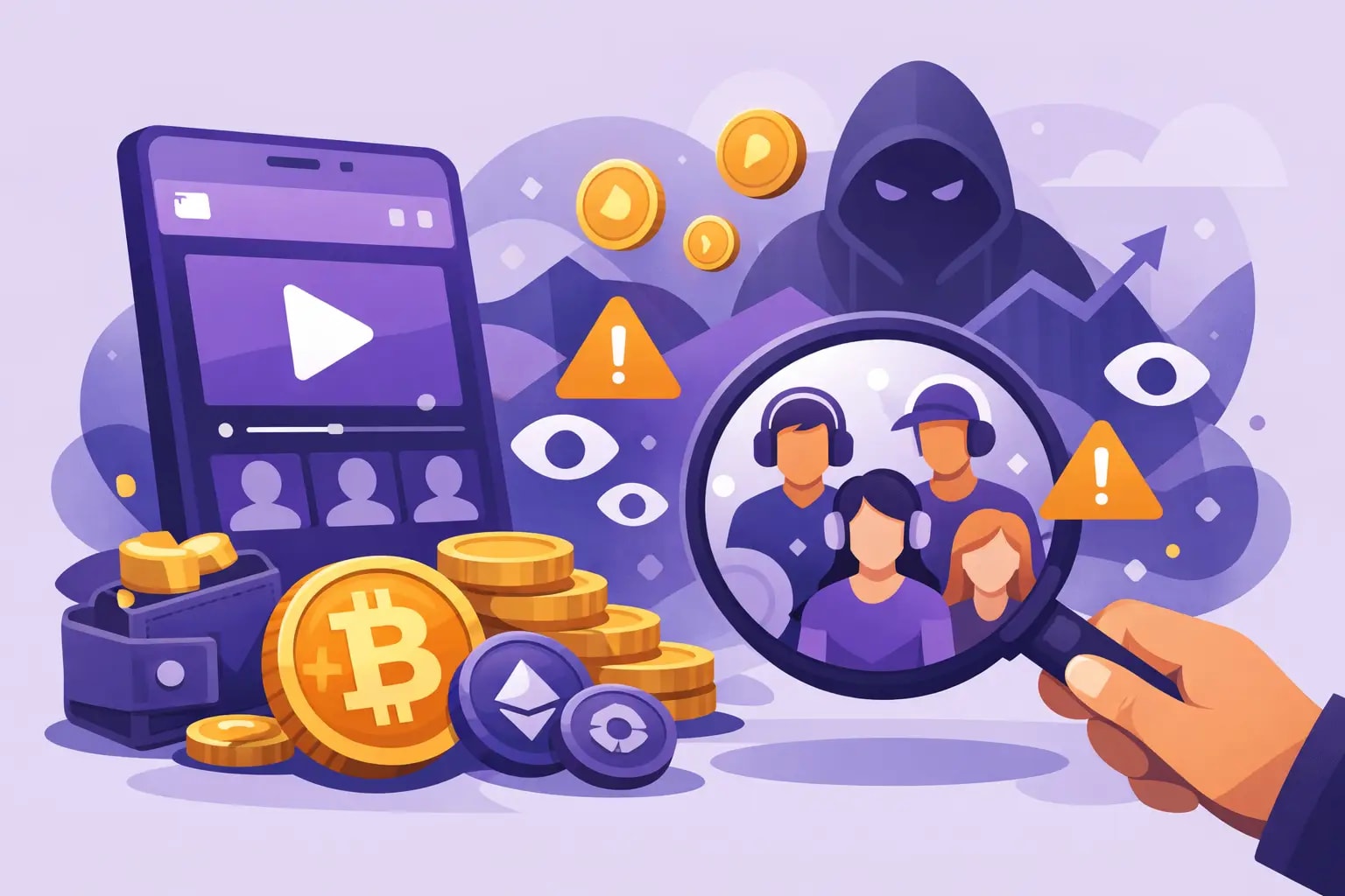 Buy Twitch Viewers With Crypto: Know the Risks