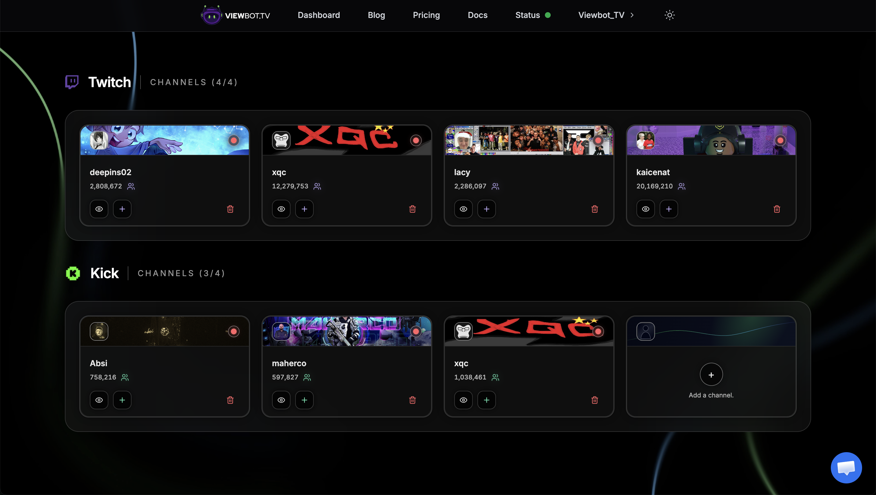 Dashboard Overview — Documentation