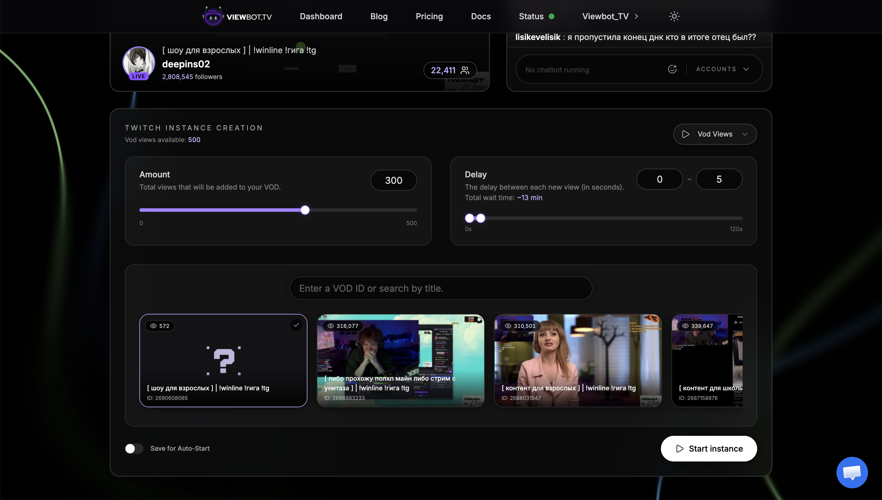 Tvad Bot VOD Bot Guide — Documentation